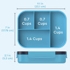Bentgo Kids Snap & Go Lunch Box (2-Pack)